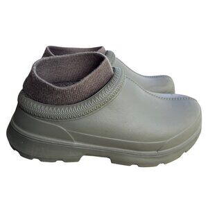 UGG TASMAN WOMEN'S SIZE 9 OLIVE REMOVABLE SOCK SLIP ON SHOE CLOG RAIN BOOT